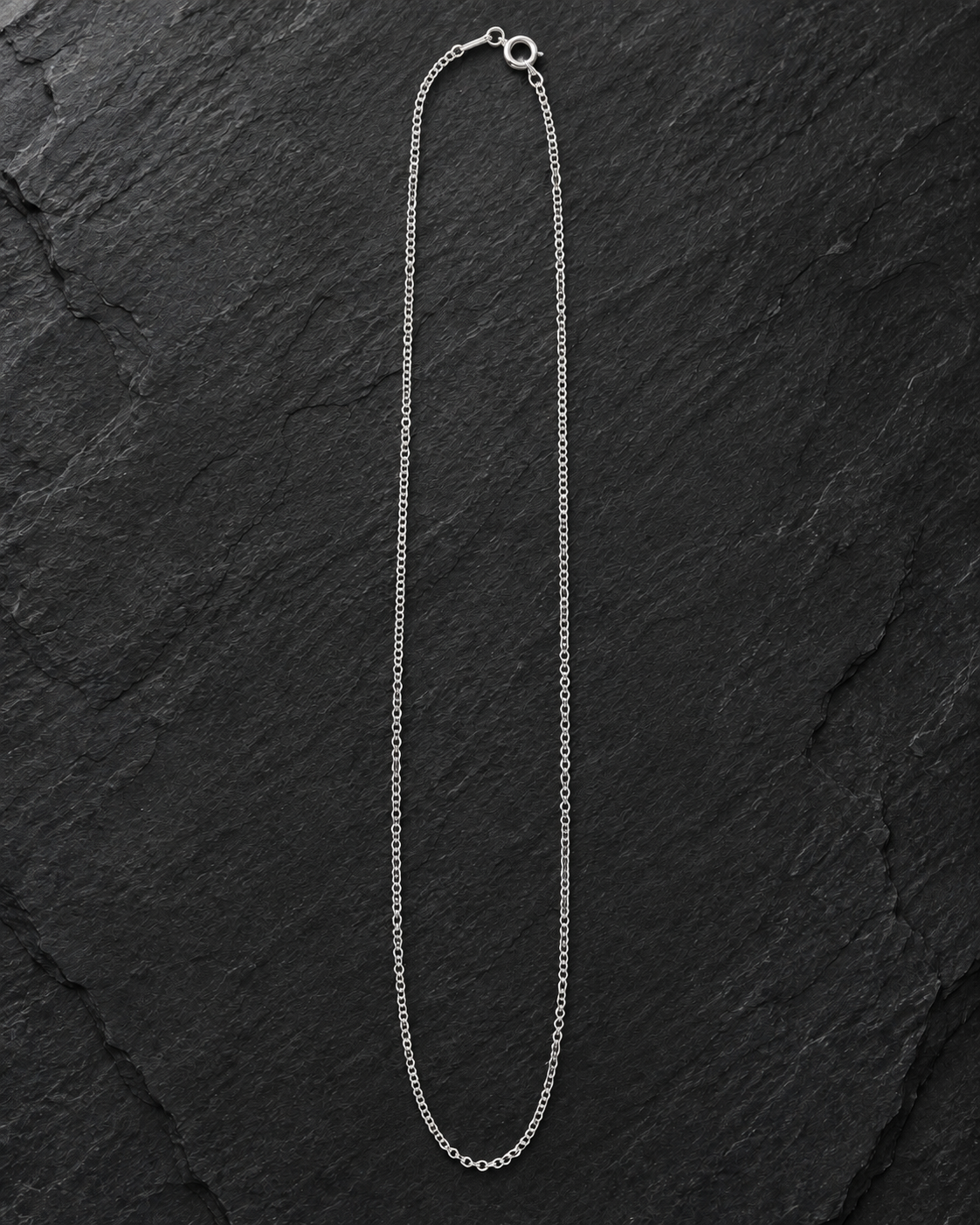 Cadena Rolo 001 Plata 925 — 50 cm