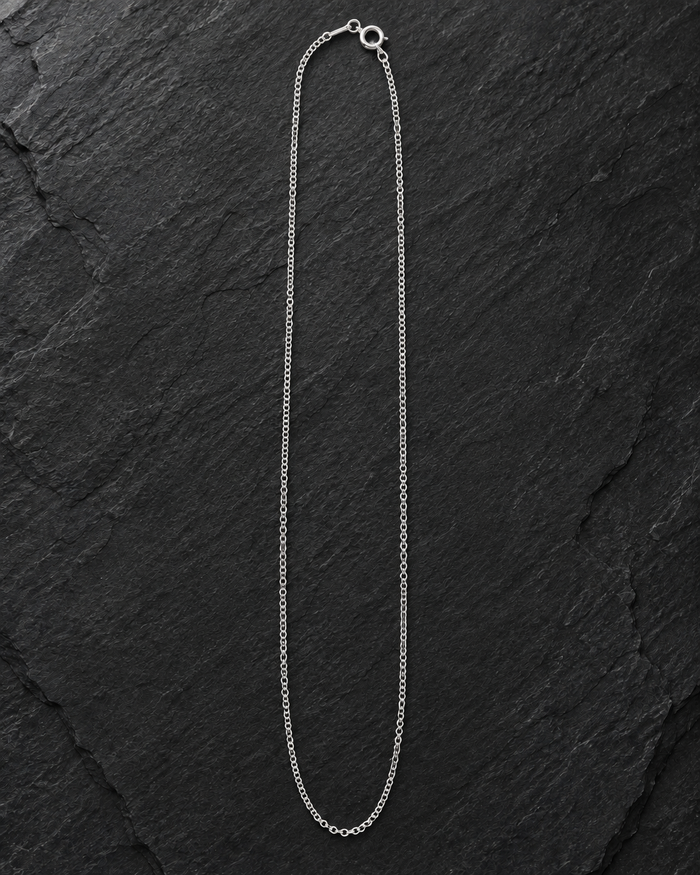 Cadena Rolo 001 Plata 925 — 50 cm
