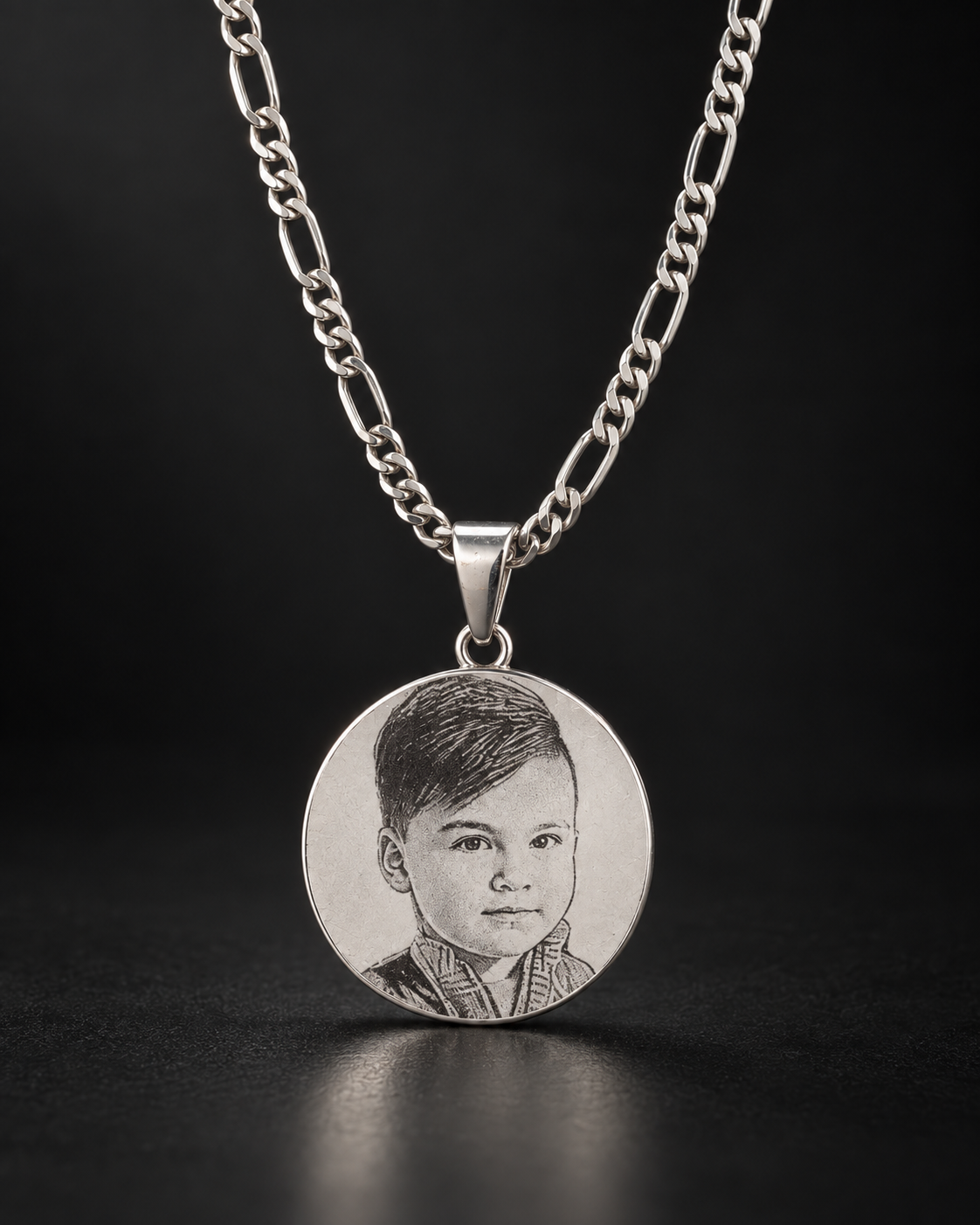 Fotograbado Disco XL 003 — Plata 925 Personalizado